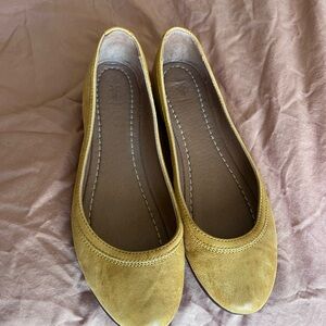 Women's Mustard Yellow Ballet Flats